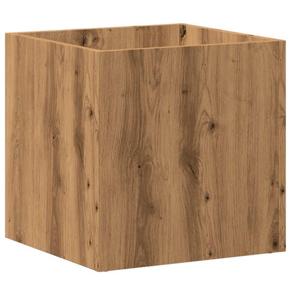 Planter Box Artisan Oak 40x40x40 cm Engineered Wood