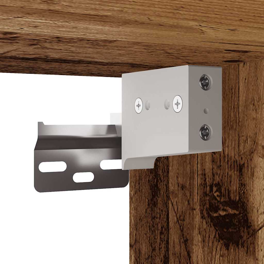 Shoe Cabinets 2 pcs Old Wood 52x30x50 cm