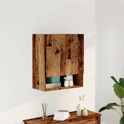 Wall Cabinet Old Wood 60x31x70 cm Engineered Wood