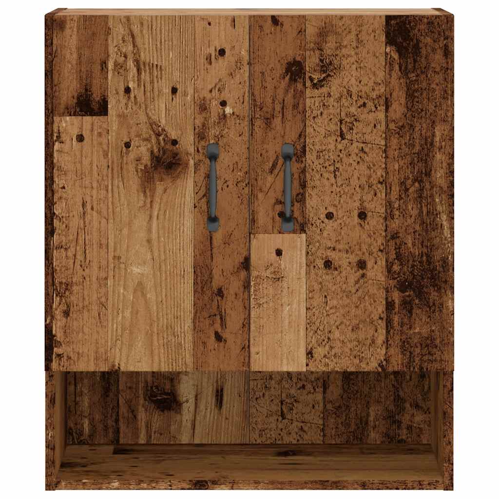 Wall Cabinet Old Wood 60x31x70 cm Engineered Wood