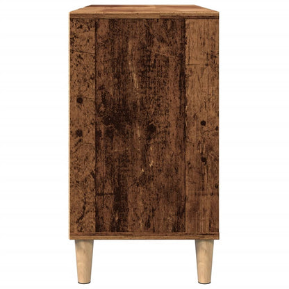 Bathroom Cabinet Old Wood 80x33x60 cm Engineered Wood