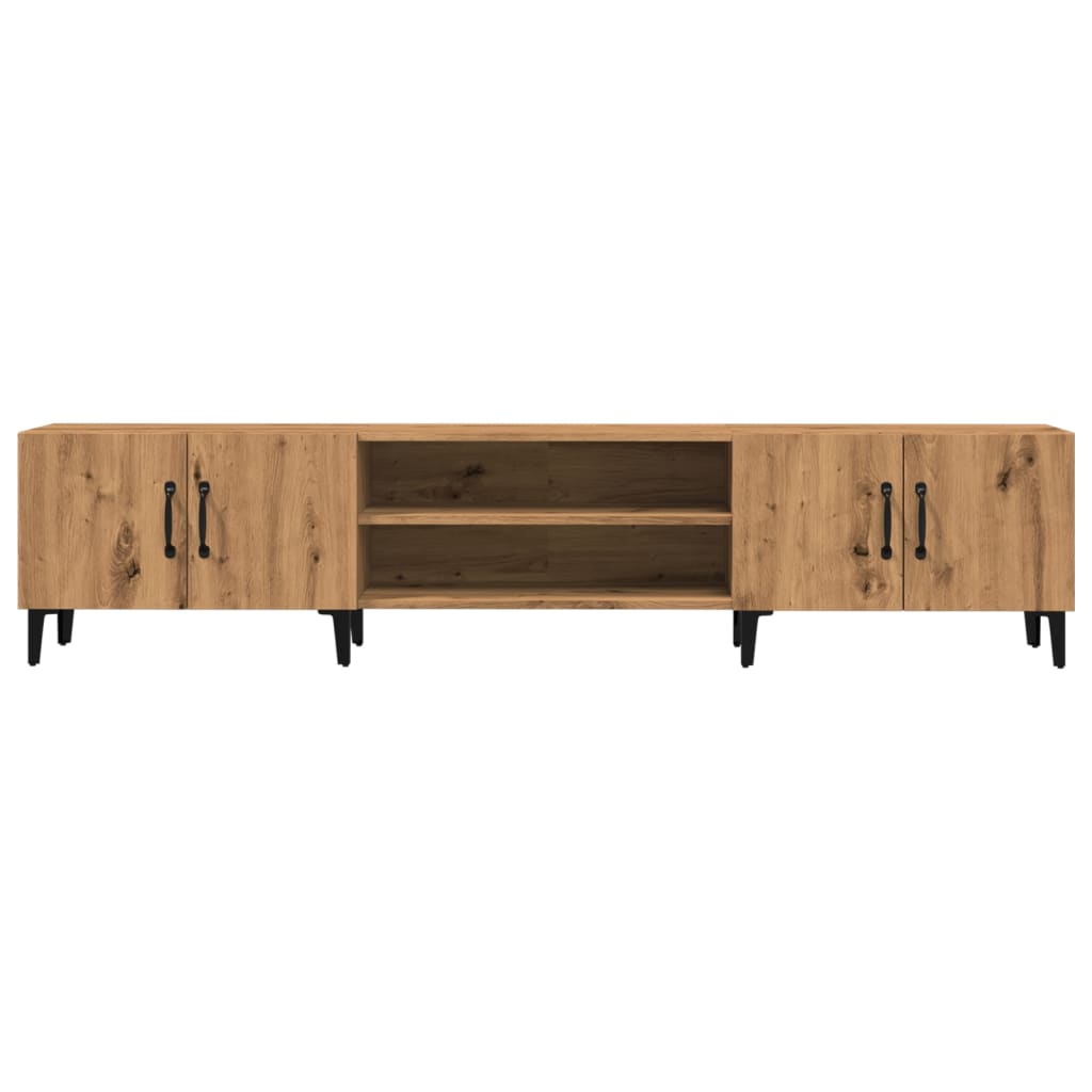 TV Cabinet Artisian Oak 180x31.5x40 cm Engineered Wood