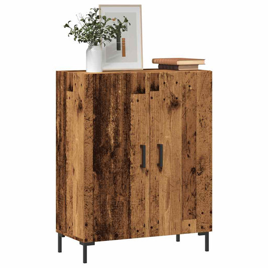 Sideboard Old Wood 69.5x34x90 cm Engineered Wood