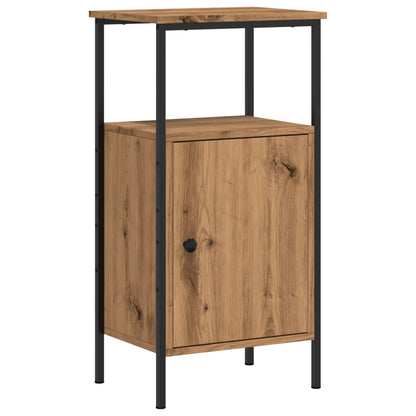 Bedside Cabinet Artisan Oak 41x31x80 cm Engineered Wood