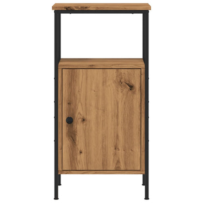 Bedside Cabinet Artisan Oak 41x31x80 cm Engineered Wood