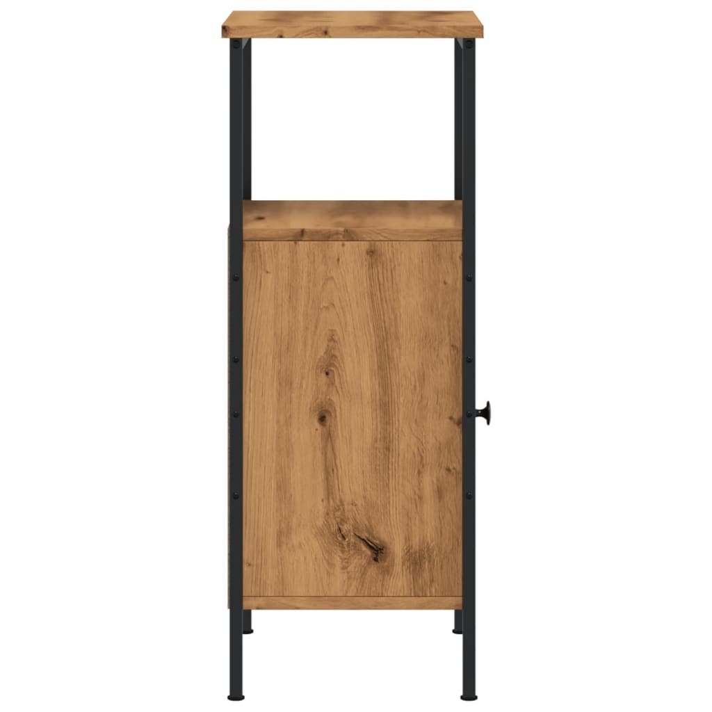 Bedside Cabinet Artisan Oak 41x31x80 cm Engineered Wood