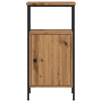 Bedside Cabinets 2 pcs Artisan Oak 41x31x80 cm Engineered Wood