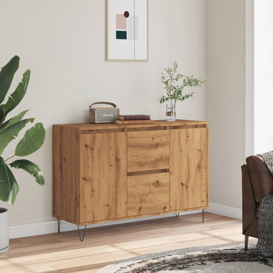 Sideboard Artisan Oak 104x35x70 cm Engineered Wood