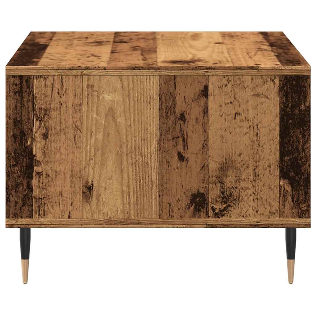 Coffee Table Old Wood 60x50x36.5 cm Engineered Wood