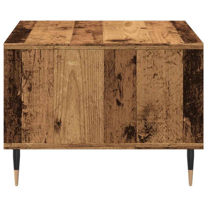 Coffee Table Old Wood 60x50x36.5 cm Engineered Wood