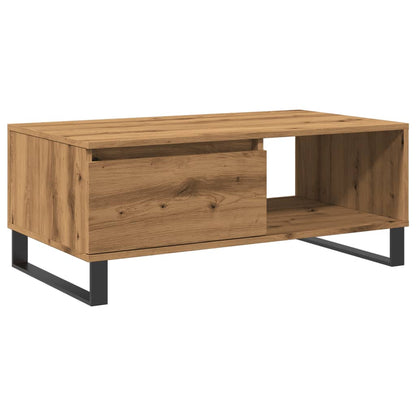 Coffee Table Artisan Oak 90x50x36.5 cm Engineered Wood