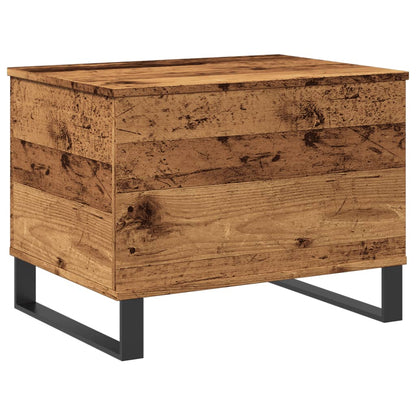 Coffee Table Old Wood 60x44.5x45 cm Engineered Wood