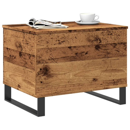 Coffee Table Old Wood 60x44.5x45 cm Engineered Wood
