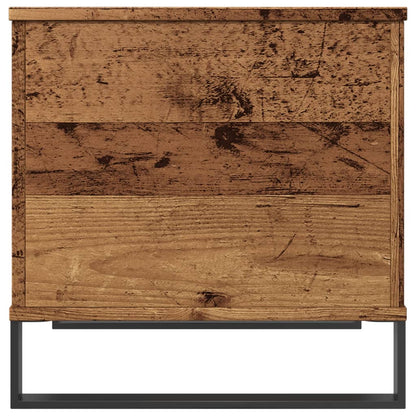 Coffee Table Old Wood 60x44.5x45 cm Engineered Wood
