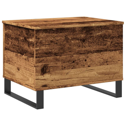 Coffee Table Old Wood 60x44.5x45 cm Engineered Wood
