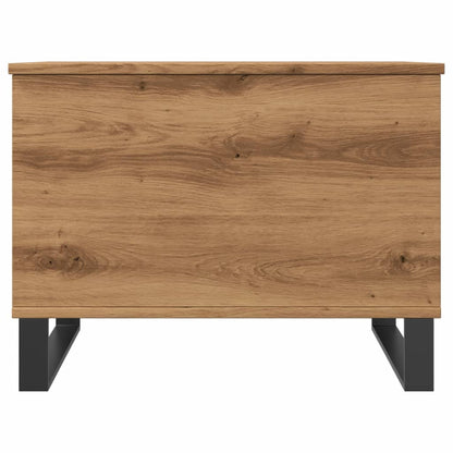 Coffee Table Artisan Oak 60x44.5x45 cm Engineered Wood