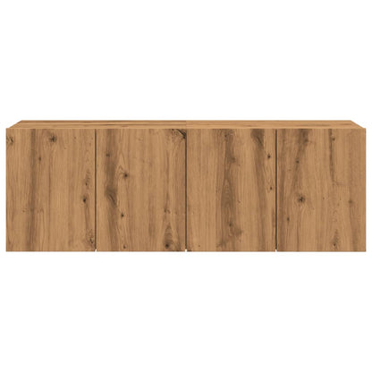 TV Cabinets Wall-mounted 2 pcs Artisian Oak 60x30x41 cm