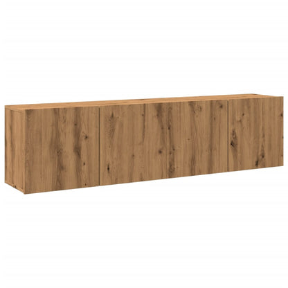 TV Cabinets Wall-mounted 2 pcs Artisian Oak 80x30x41 cm