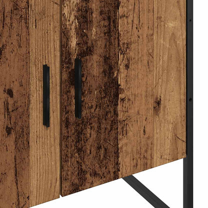 Bathroom Sink Cabinet Old Wood 60x33x60 cm Engineered Wood