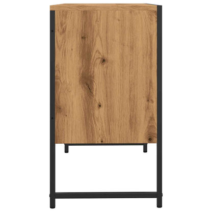 Bathroom Sink Cabinet Artisan Oak 80x33x60 cm Engineered Wood