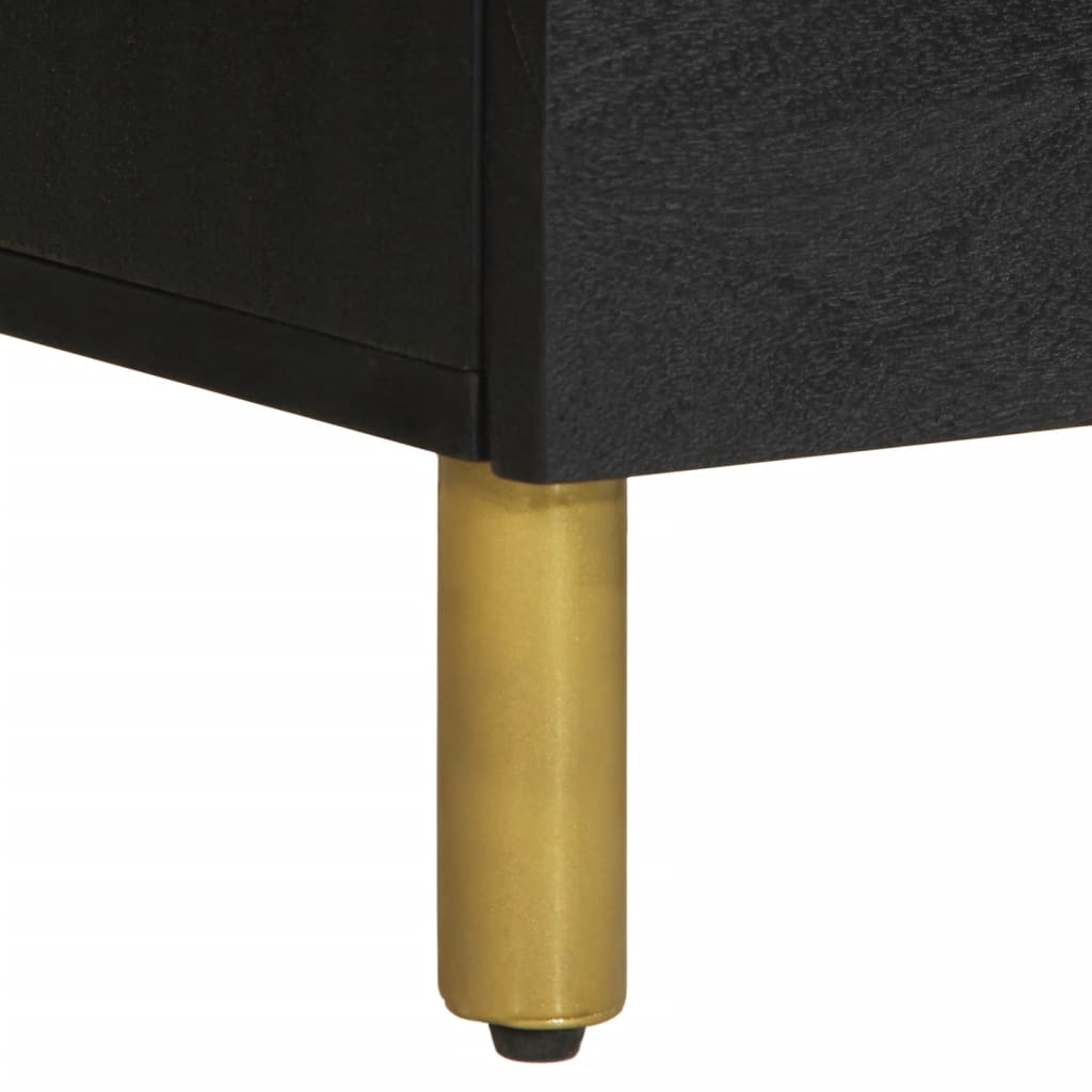 Sideboard Black 60x33x75 cm Engineered Wood