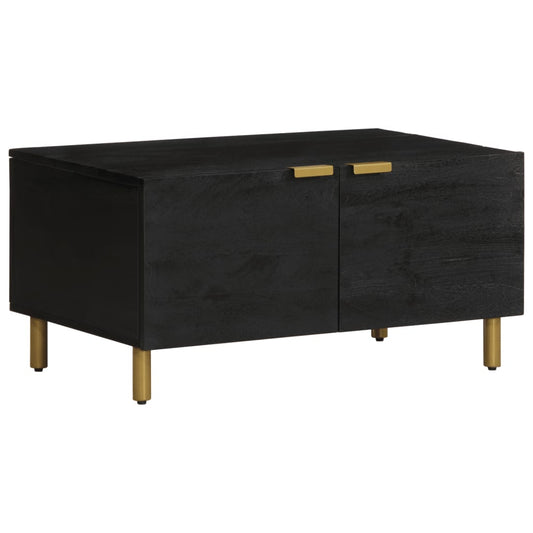 Coffee Table Black 80x50x40 cm Engineered Wood