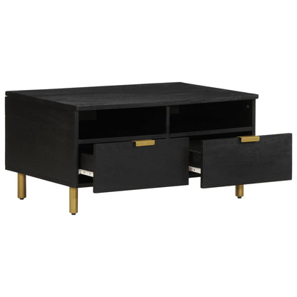 Coffee Table Black 80x54x40 cm Engineered Wood