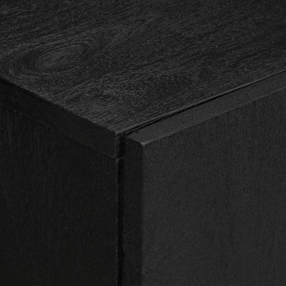 Sideboard Black 60x33x75 cm Engineered Wood