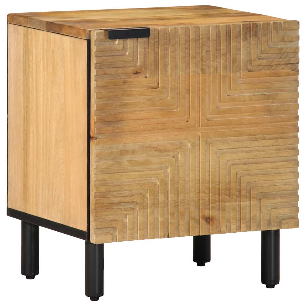 Bedside Cabinets 2 pcs Brown 40x33x46 cm Solid Wood Mango