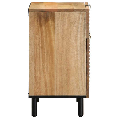 Bedside Cabinet Brown 50x33x60 cm Solid Wood Mango