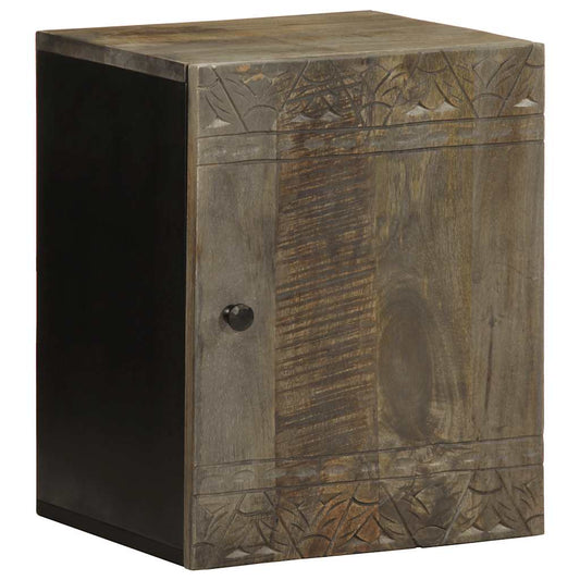 Bathroom Wall Cabinet 38x33x48 cm Solid Wood Mango