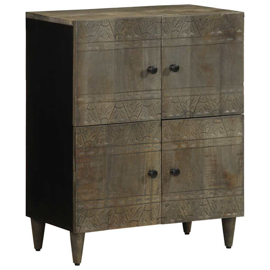 Sideboard 60x33x75 cm Solid Wood Mango