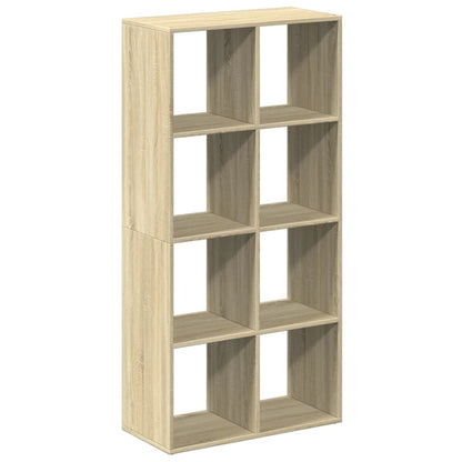 Room Divider Bookcase Sonoma Oak 69.5x29x137.5 cm Engineered Wood