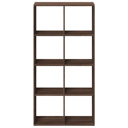 Room Divider Bookcase Brown Oak 69.5x29x137.5 cm Engineered Wood