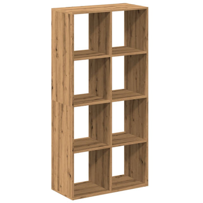 Room Divider Bookcase Artisan Oak 69.5x29x137.5 cm Engineered Wood