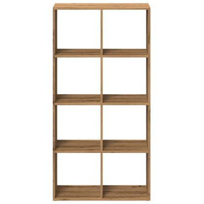 Room Divider Bookcase Artisan Oak 69.5x29x137.5 cm Engineered Wood