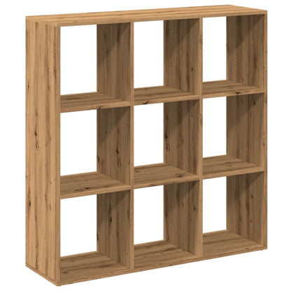 Room Divider Bookcase Artisan Oak 102x29x103.5 cm Engineered Wood