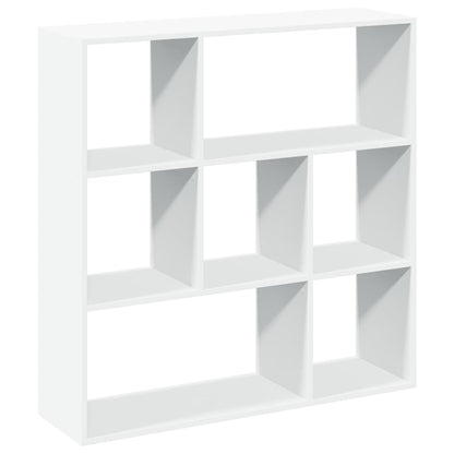 Room Divider Bookcase White 102x29x103.5 cm Engineered Wood