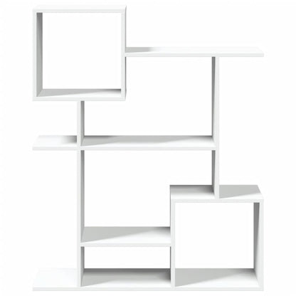 Room Divider Bookcase White 92x29x112 cm Engineered Wood