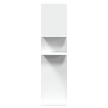 Room Divider Bookcase White 92x29x112 cm Engineered Wood