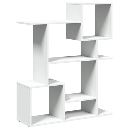 Room Divider Bookcase White 92x29x112 cm Engineered Wood