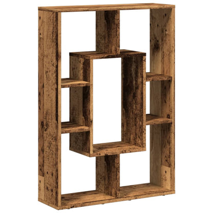 Bookcase Old Wood 63x20x90 cm Engineered Wood