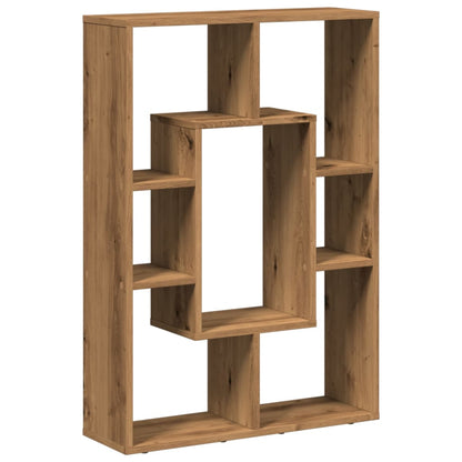 Bookcase Artisian Oak 63x20x90 cm Engineered Wood