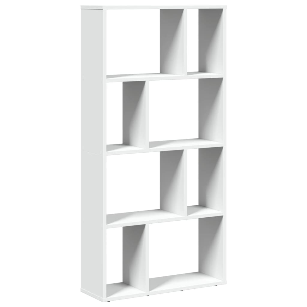 Bookcase White 60x20x120 cm Engineered Wood