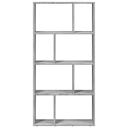 Bookcase Grey Sonoma 60x20x120 cm Engineered Wood