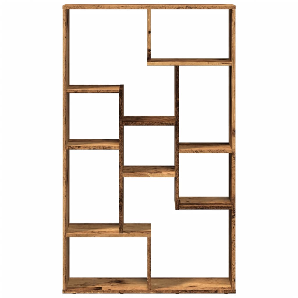 Bookcase Old Wood 72x20x120 cm Engineered Wood