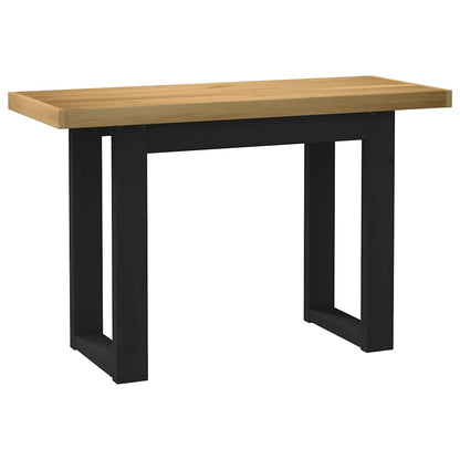 Desk NOAIN U-Shaped Legs 120x50x75 cm Solid Wood Pine