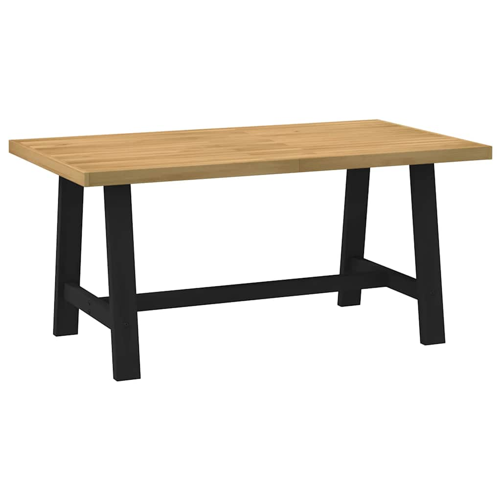 Dining Table NOAIN A-Shaped Legs 160x90x75 cm Solid Wood Pine