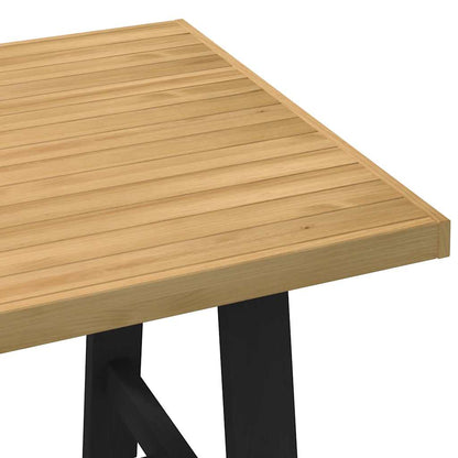 Dining Table NOAIN A-Shaped Legs 160x90x75 cm Solid Wood Pine