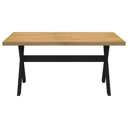 Dining Table NOAIN X-Shaped Legs 160x90x75 cm Solid Wood Pine